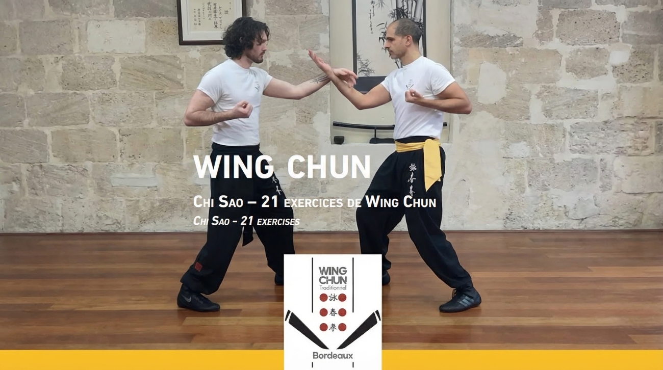 Wing Chun Chi Sao 21 exercices / 21 Chi Sao exercises